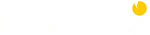 Cracked Volleyball logo with black circle, yellow border, and white text